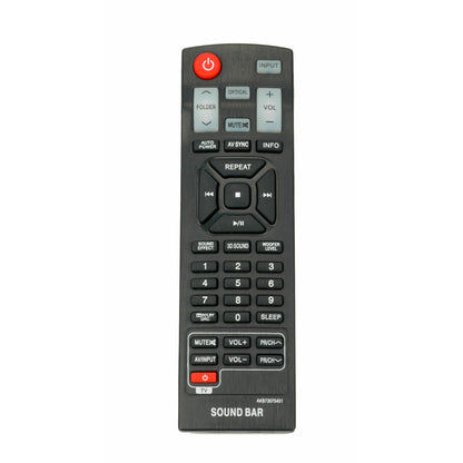 AKB73575401 Remote for LG Soundbar NB5540 NB4540 NB3530A LAP440 Nb4542 NB3520A