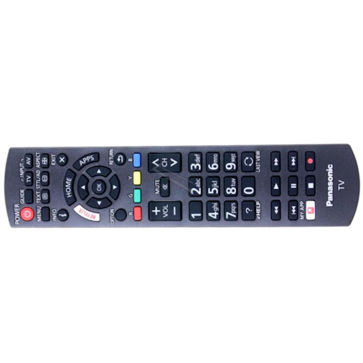 New Genuine Remote Control Replaces Panasonic N2QAYB001111 / N2QAYB001115