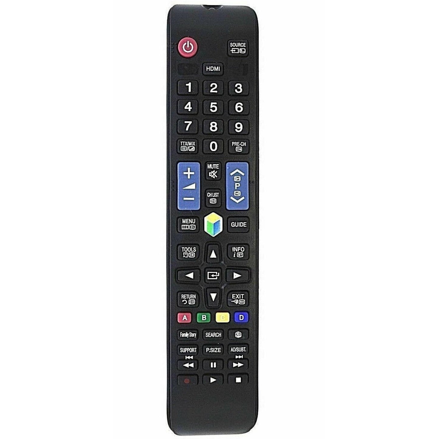 Universal Remote Control for Assorted SAMSUNG - 3D LED LCD PLASMA TV`S Monitors