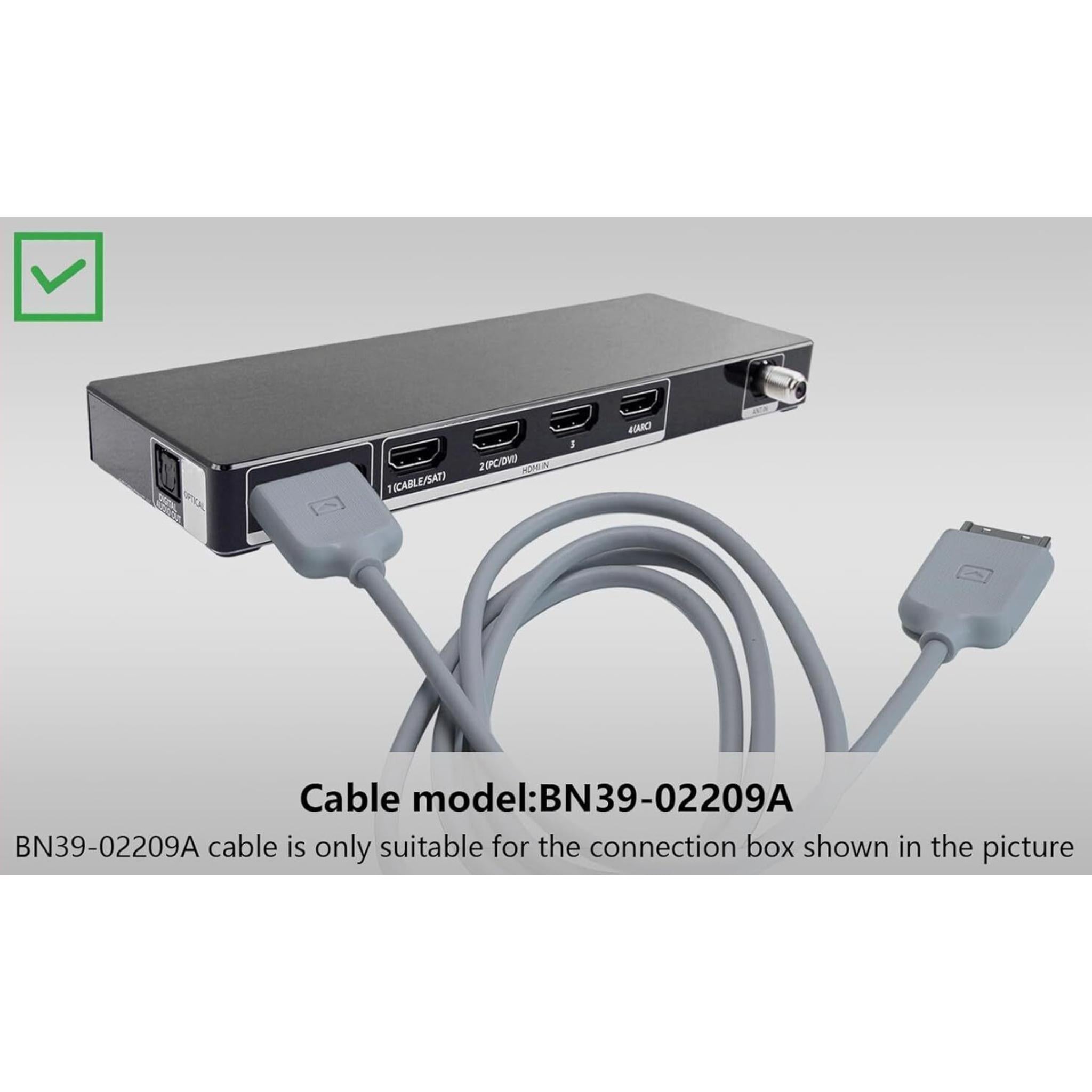 Genuine One Connect Cable BN39-02209A For Samsung MU7000 MU8000 MU9000 MU TV