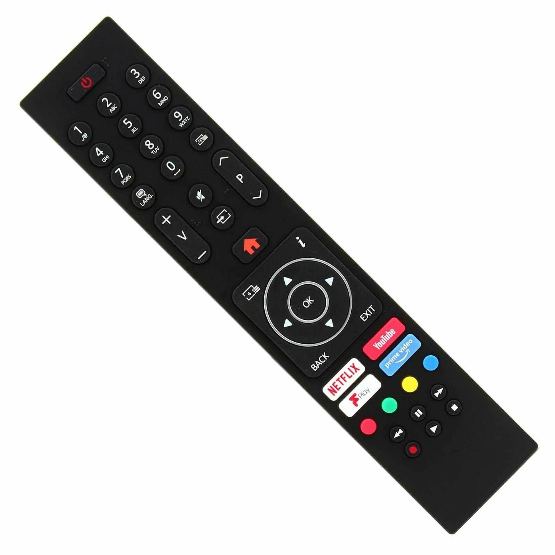 New Tv Remote Control for Techwood 43AO6USB / 43A06USB