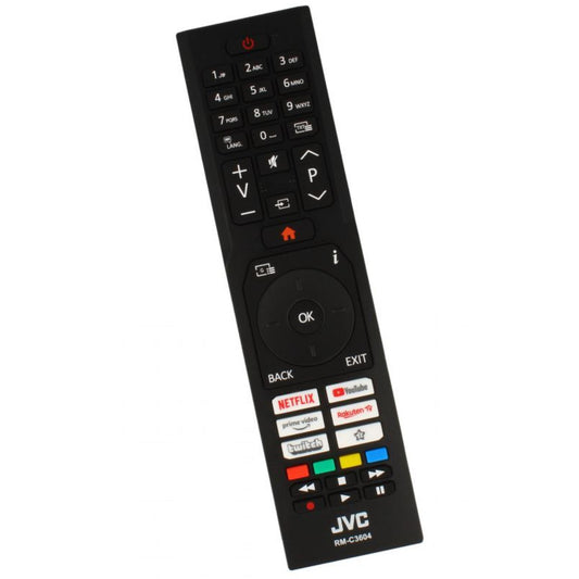 Remote Control For JVC RM-C3604 LT-32VAF3001 LT-55VU3100 Smart LCD LED HDTV TV