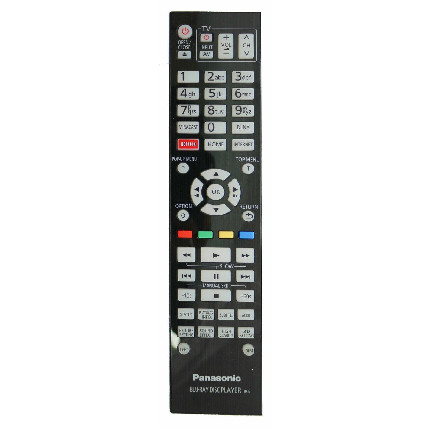 3D Blu Ray DVD Player Remote Control For Panasonic DMP-BDT700