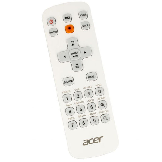 White Acer Projector Remote Control