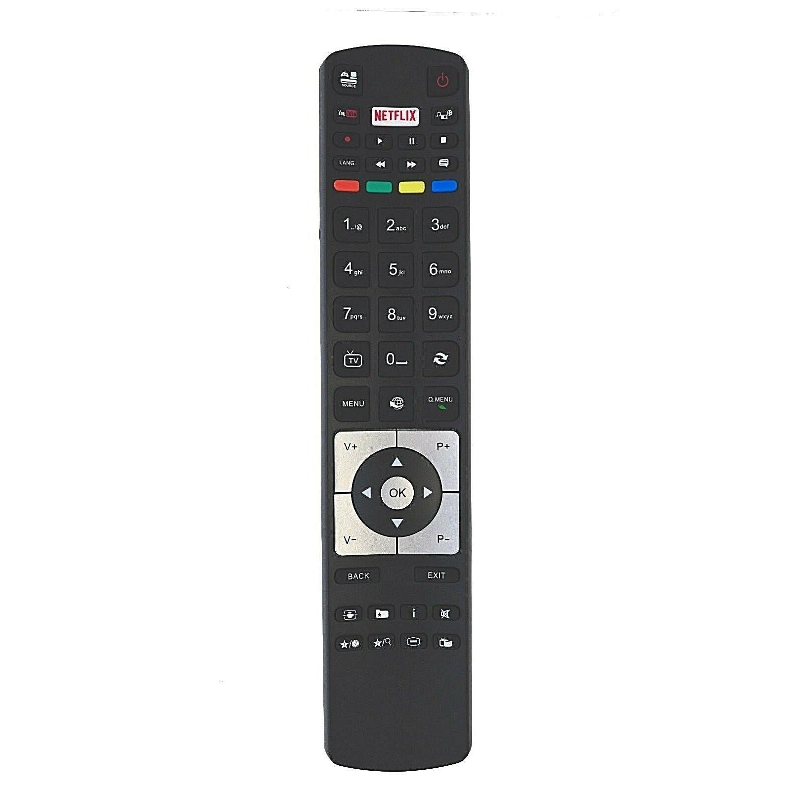 New SMART TV REMOTE CONTROL RM-C3173 for JVC Models LT-39C740 LT-50C740
