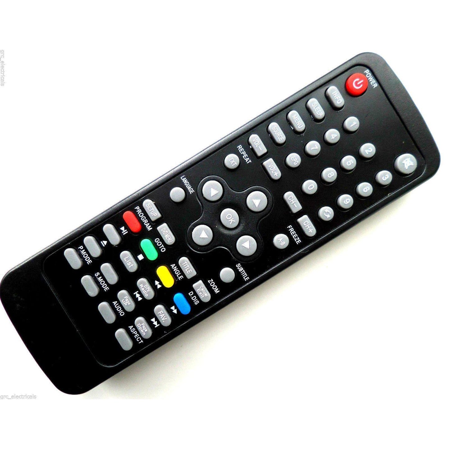Alba AMKDVD19NB , AMKDVD19PK ,AMKDVD19R Remote Control