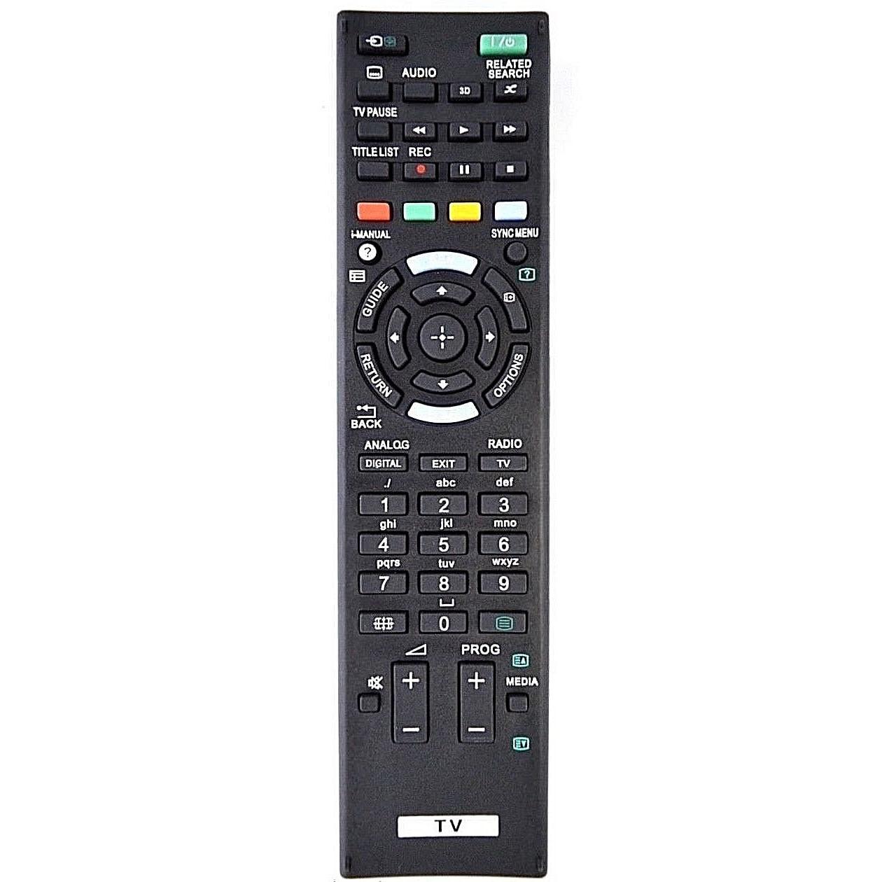 New Aftermarket Remote Control FOR Sony KDL32W654A / KDL-32W654A LED TV
