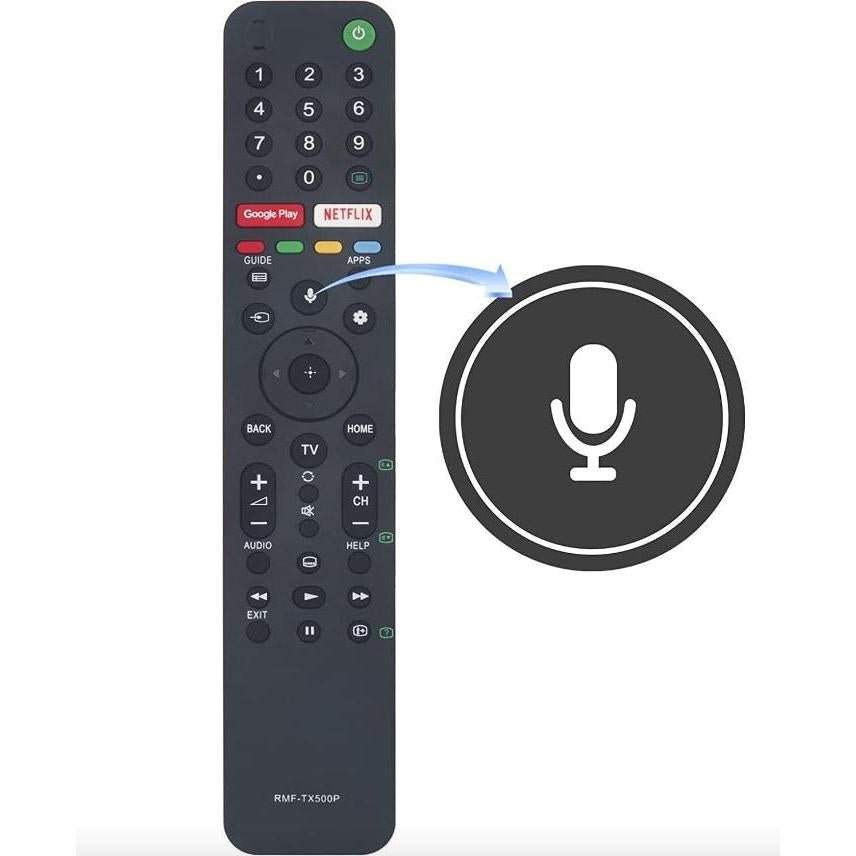 RMF-TX500P for SONY Voice TV Remote Control KD85X8500G / 9500G