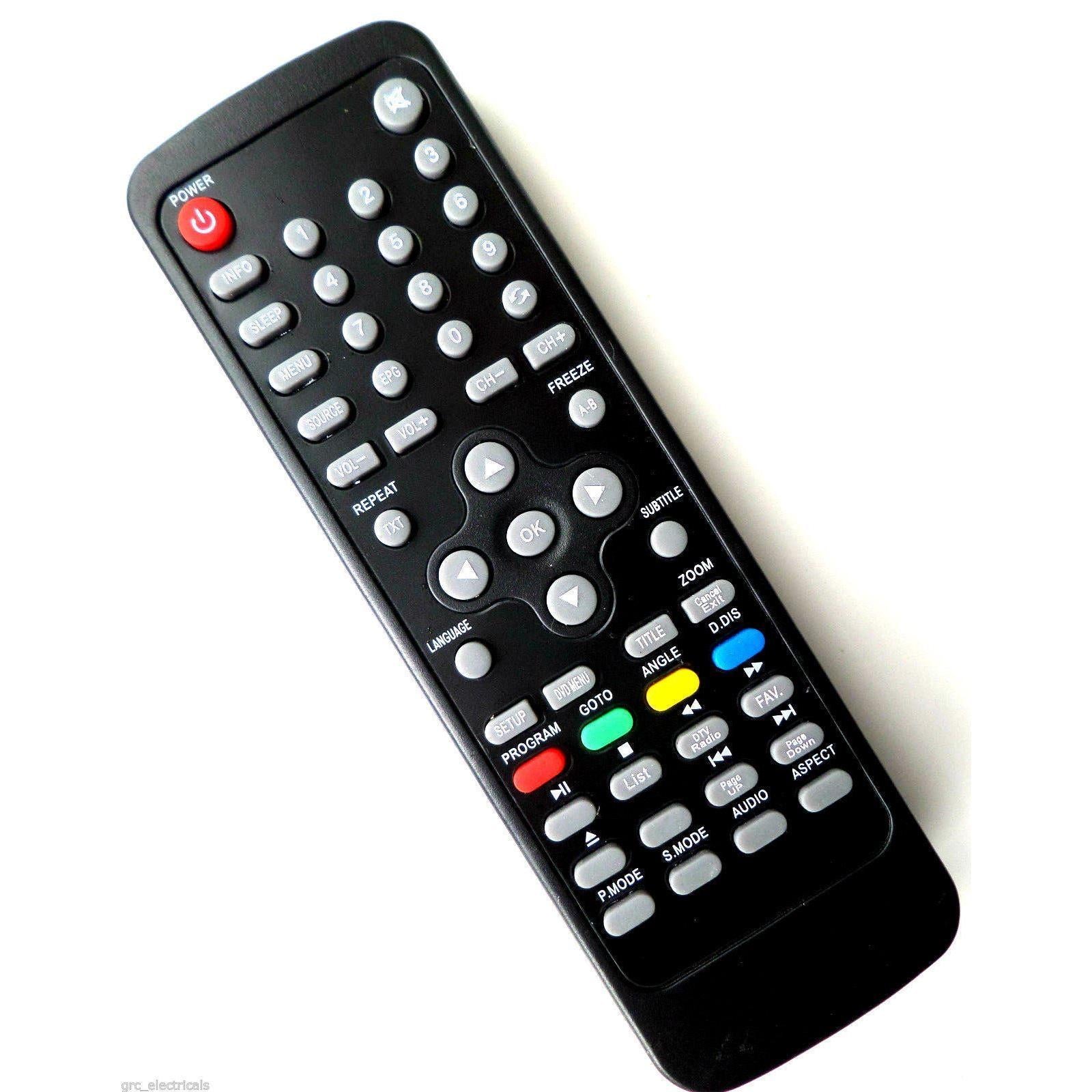 New Alba AELKDVD2288 , AMKDVD22PK LED TV / DVD COMBI Remote Control
