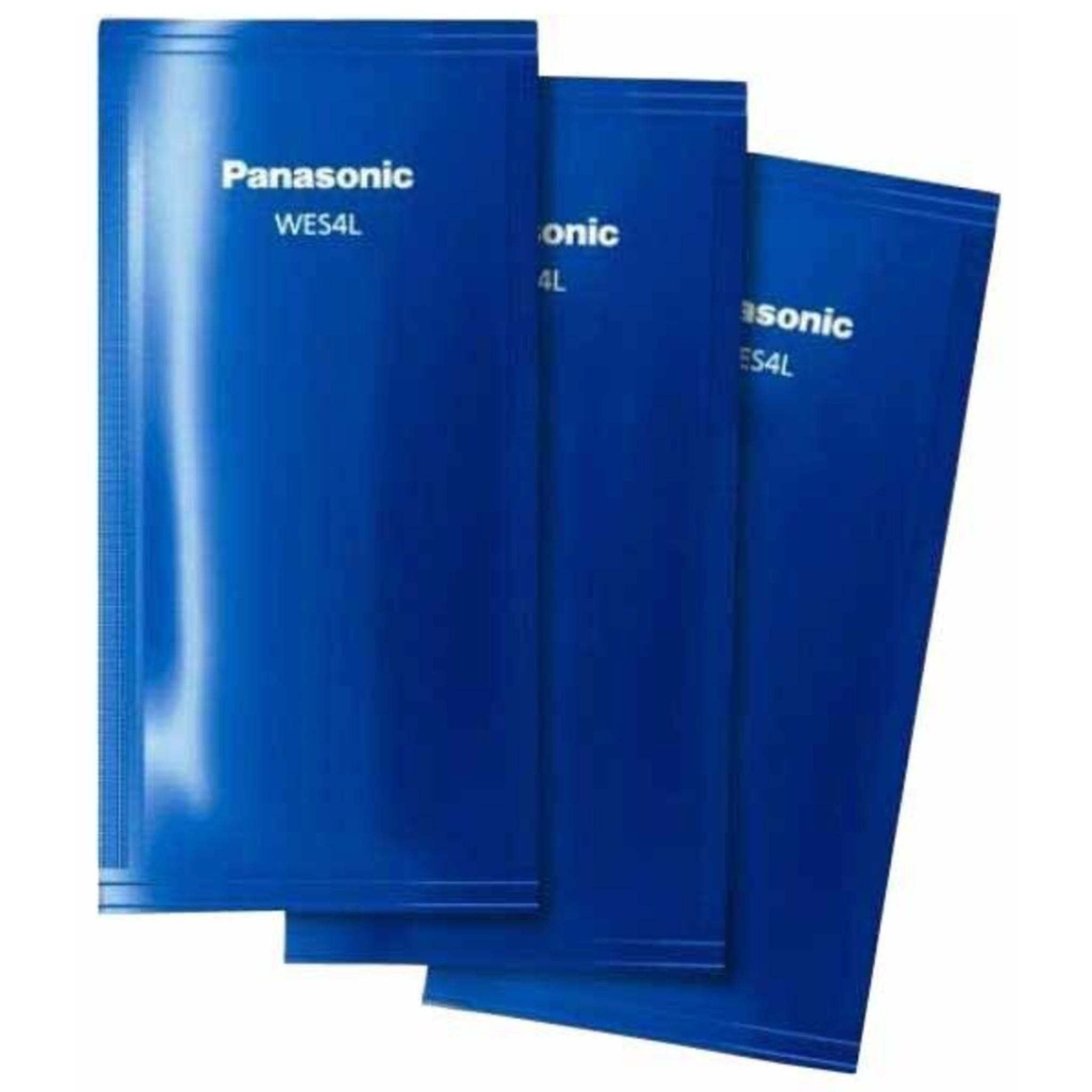 GENUINE SHAVER CLEANING REFILL SACHETS X 3, For Panasonic ESLV9Q ESLV97 ESLV95 ARC 5