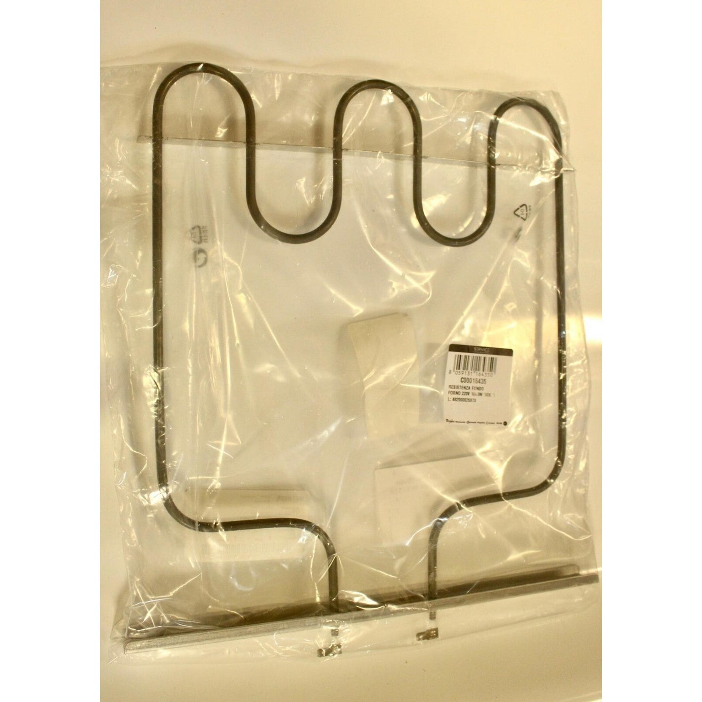 Heizung Unterhitze 1000W Herd Backofen wie Ariston Indesit C00023885 C00016435