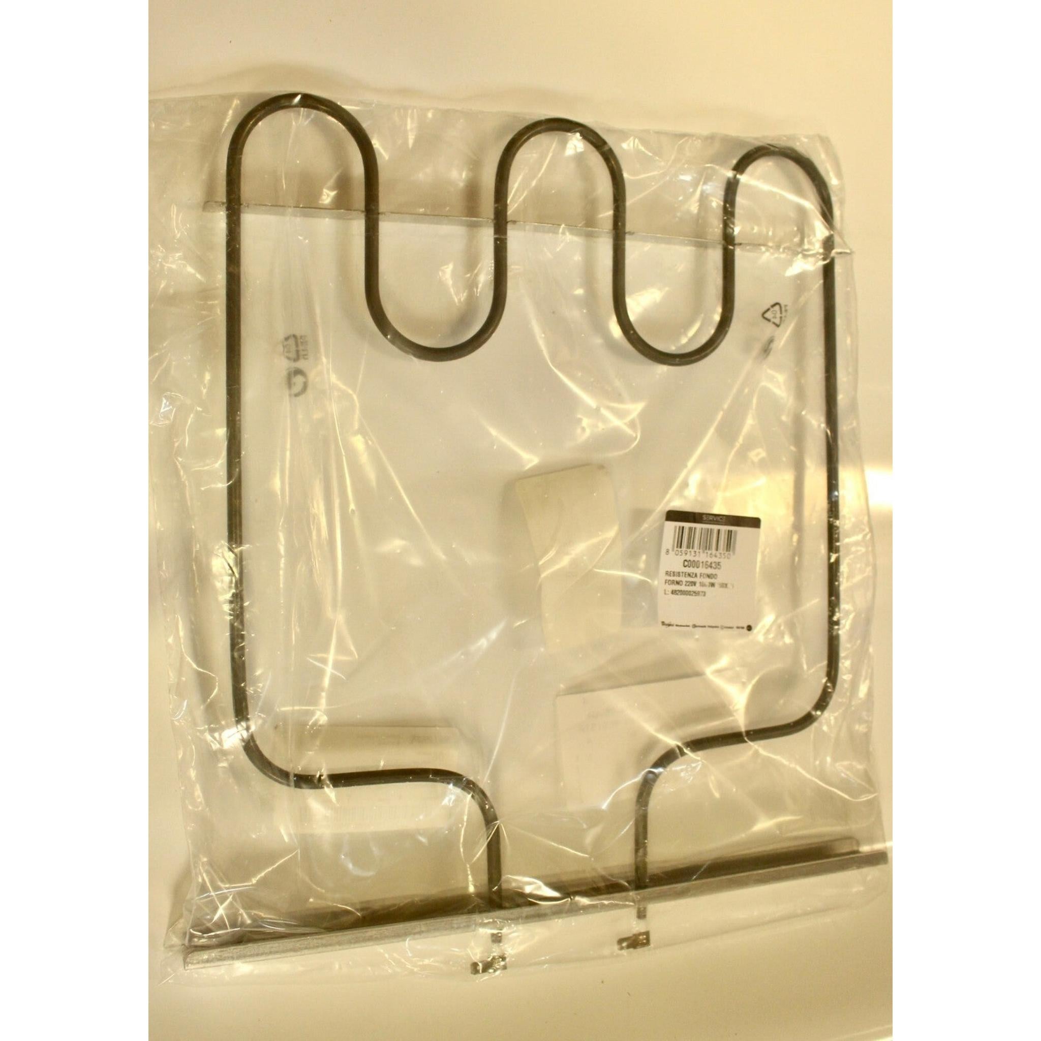 Heizung Unterhitze 1000W Herd Backofen wie Ariston Indesit C00023885 C00016435