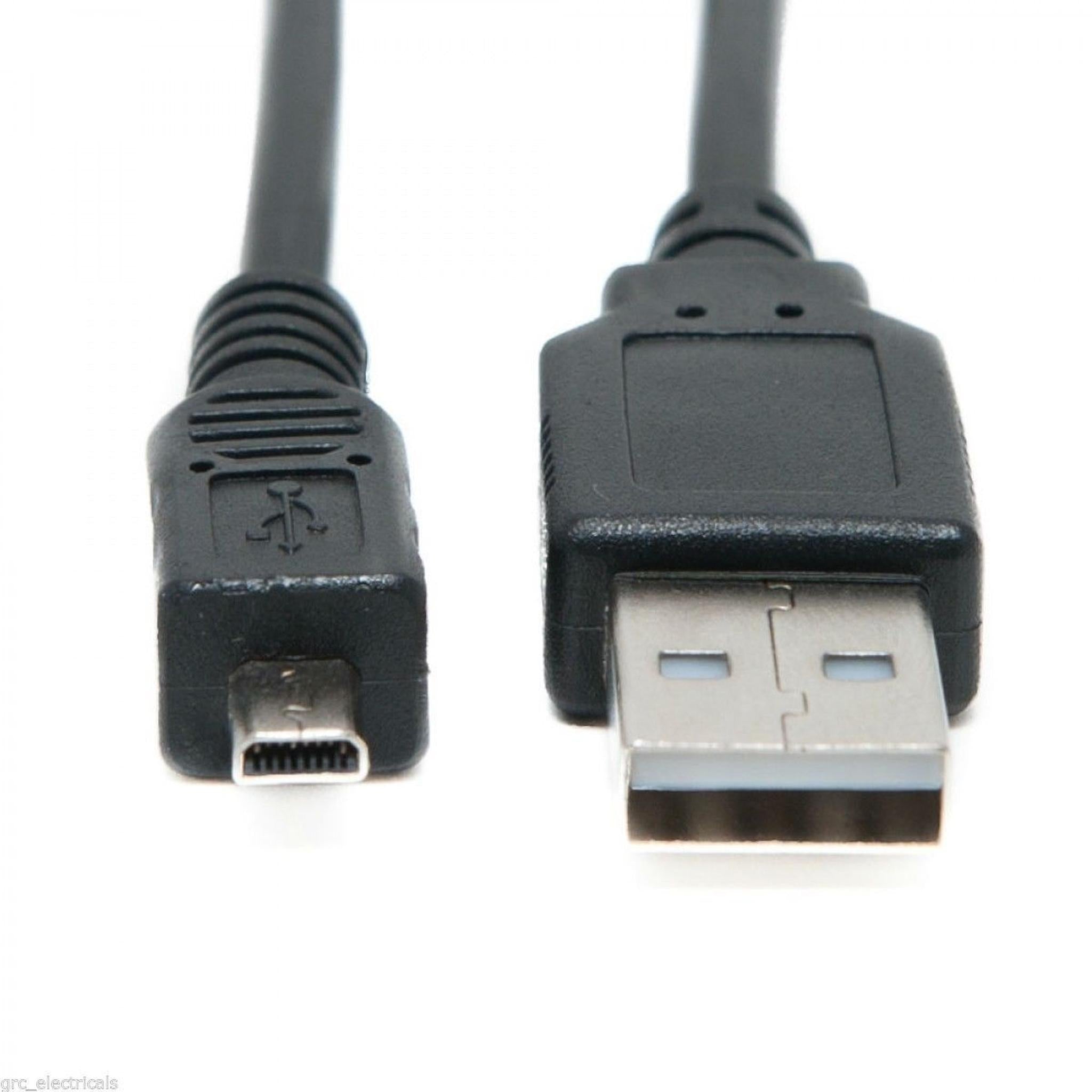 USB PC Charger Data Cable Panasonic Lumix Camera K1HY08YY0031 K1HY08YY0017