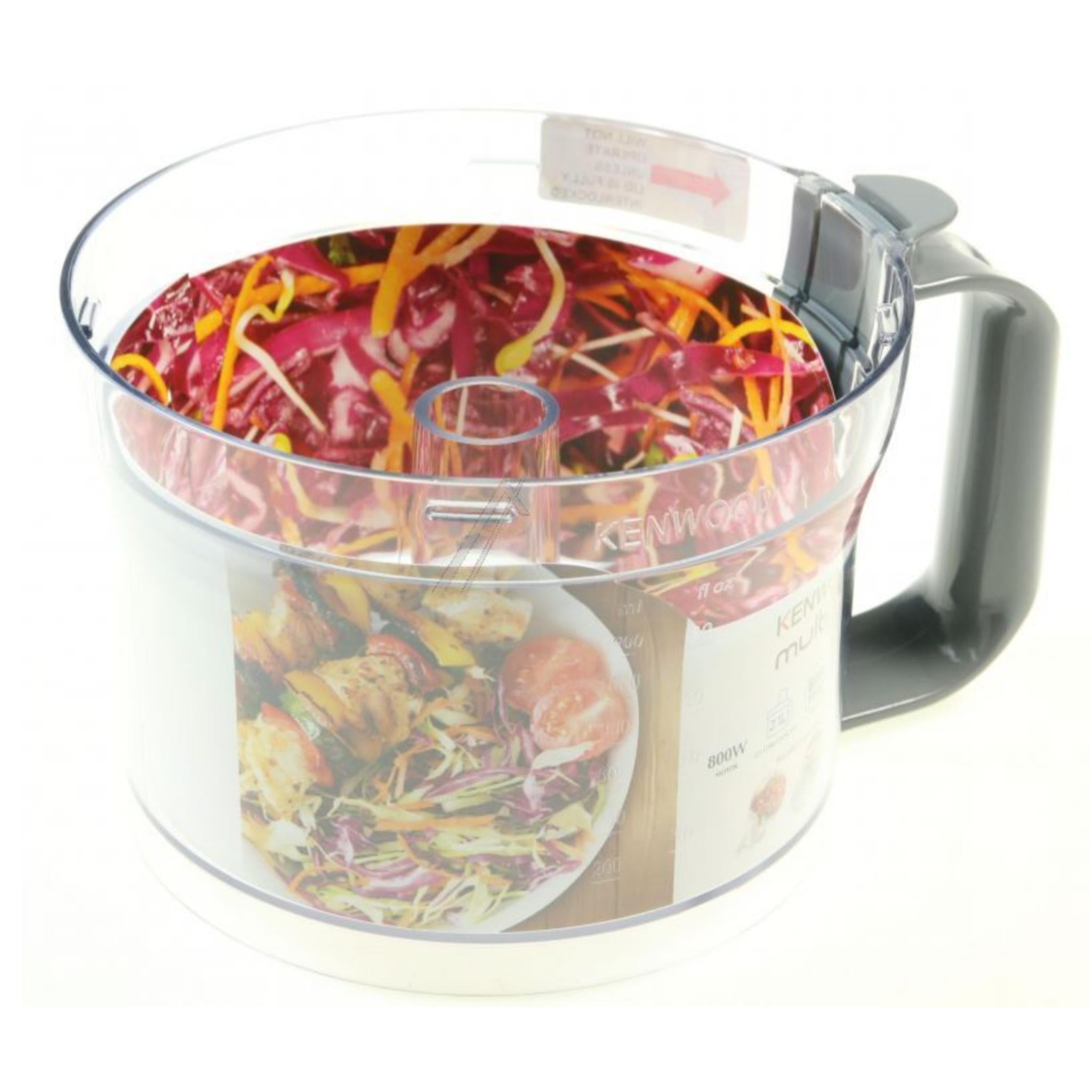 Genuine BOWL Assembly For KENWOOD FDP30 FDP300 FDP301 FDP302 FDP304, Grey Handle