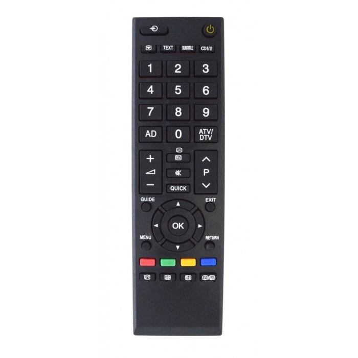 Replacement Remote Control Toshiba 26EL933RB LCD TV Direct Replacement Remote