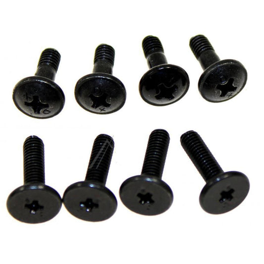 8 x TV STAND SCREWS For Toshiba Tv Model - 43UF3D63DA, 50UF3D63DA, 55UF3D63DA