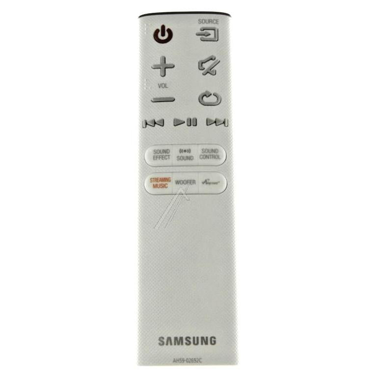 Genuine AH59-02692C White Soundbar Remote For Samsung HW-J8500 HW-J650 HW-J6501