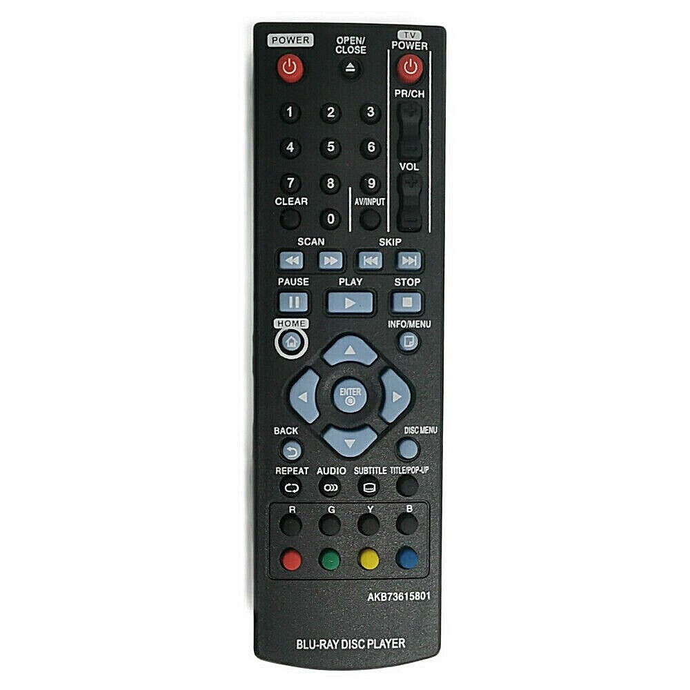 UNIVERSAL Remote Control For LG Blu-ray Player BP250 BP255 BP340