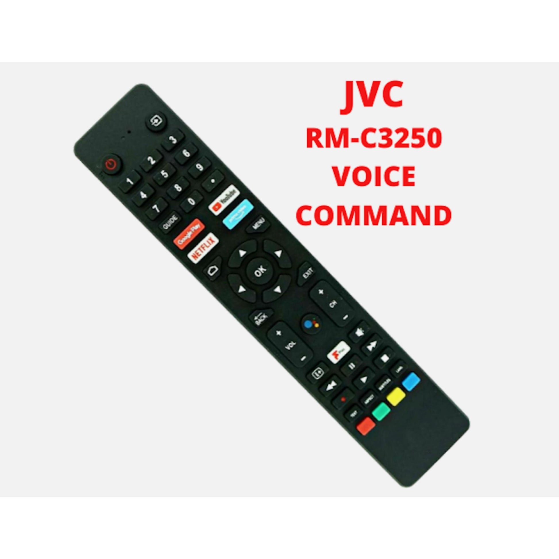 Genuine Remote Control for JVC RM-C3250 Smart Voice Remote Control