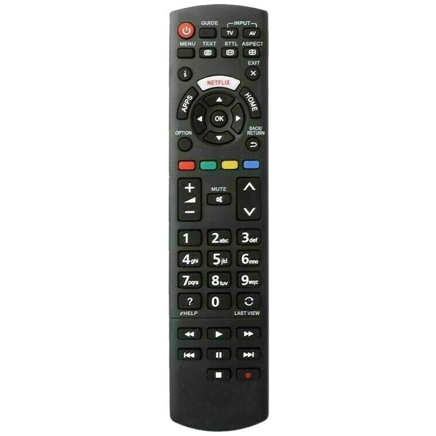 Brand New TV Remote Control for Panasonic Viera UHD 4K Model TX-40DX600B