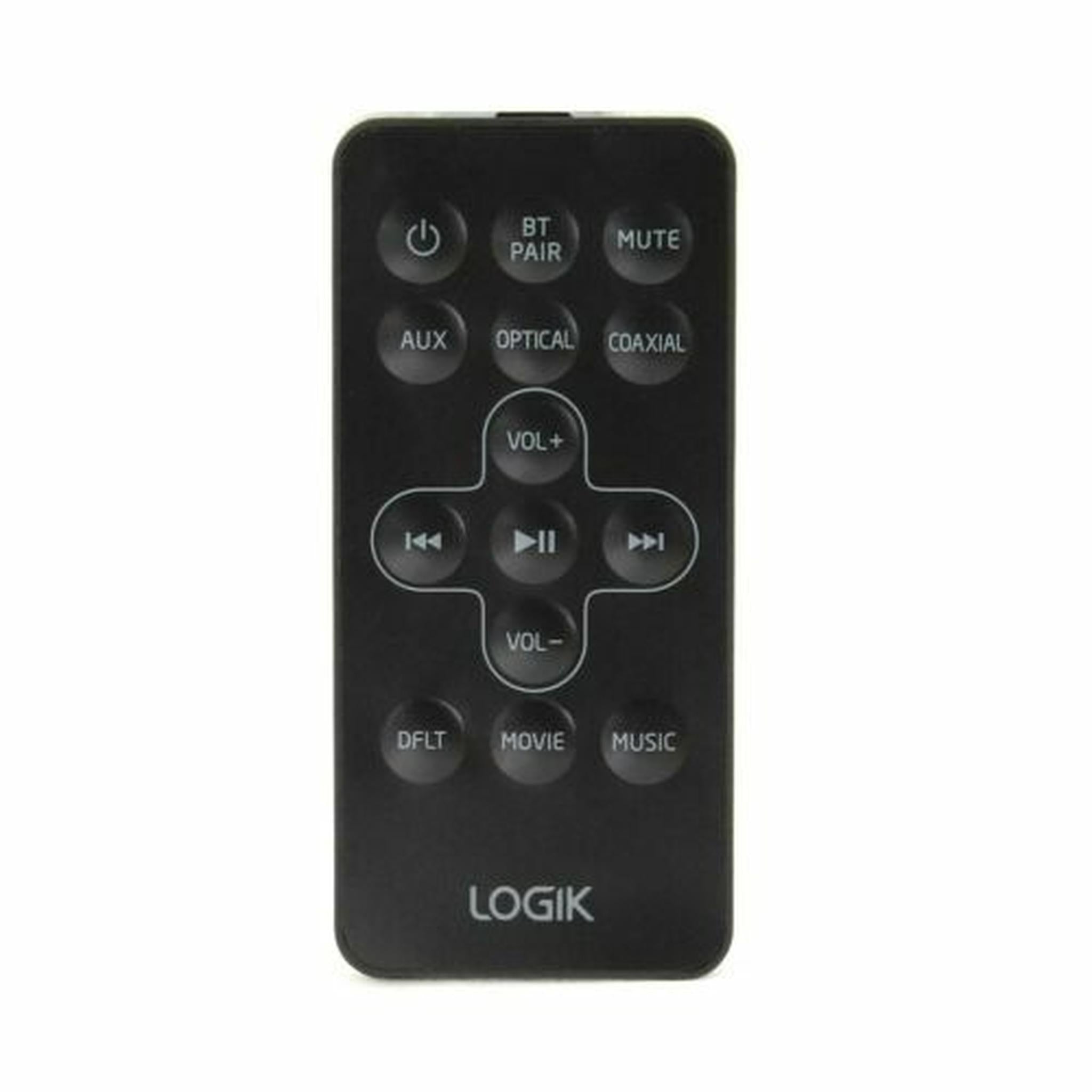 Brand New Genuine Logik L32SBIN16 Soundbar Remote Control L32SBIN16A