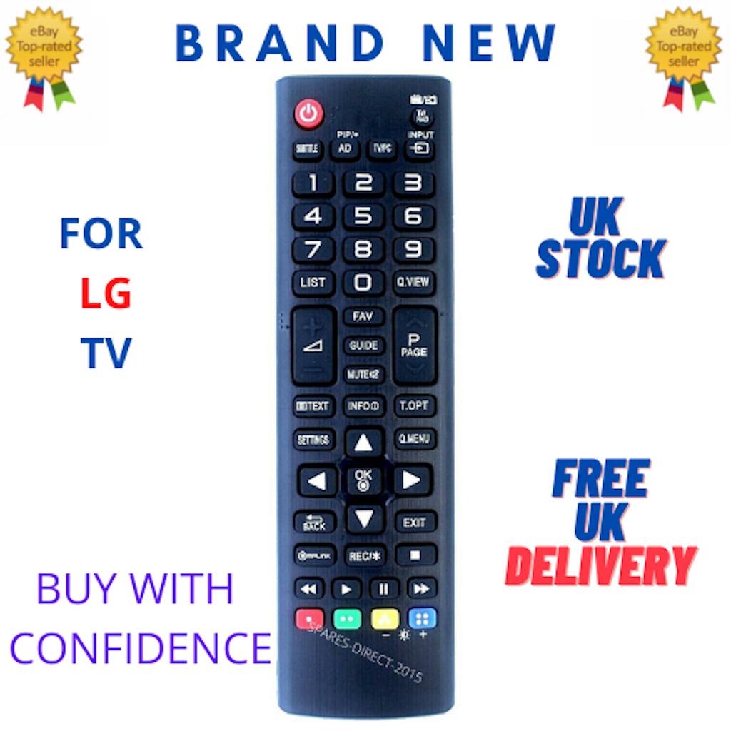 New TV Remote Control for Lg 42LF561 Full HD LED TV