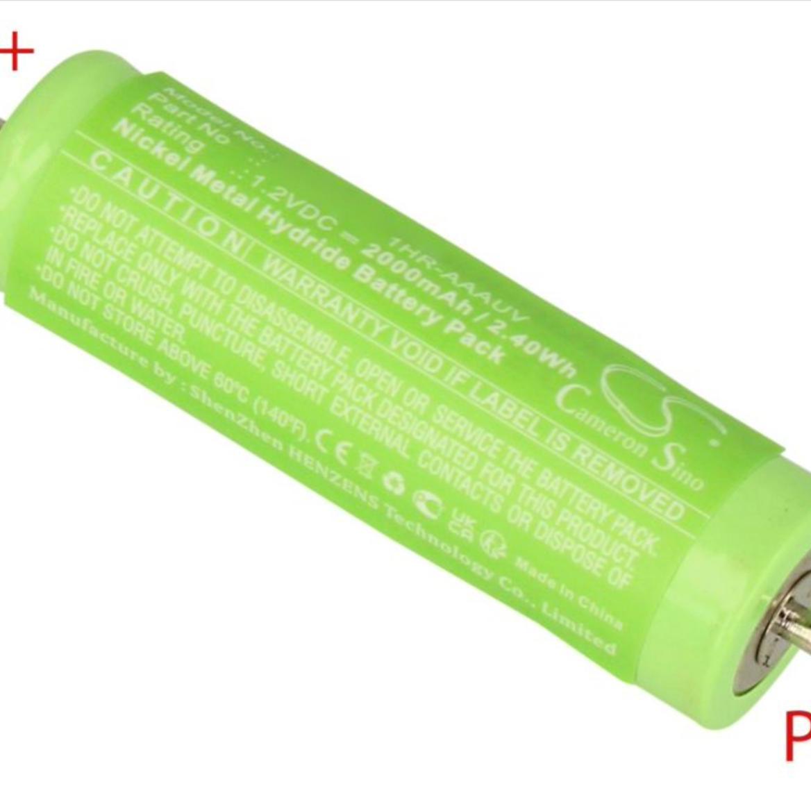 For Braun Shaver Replacement Rechargeable AA NiMh Battery 67030923 2000mah