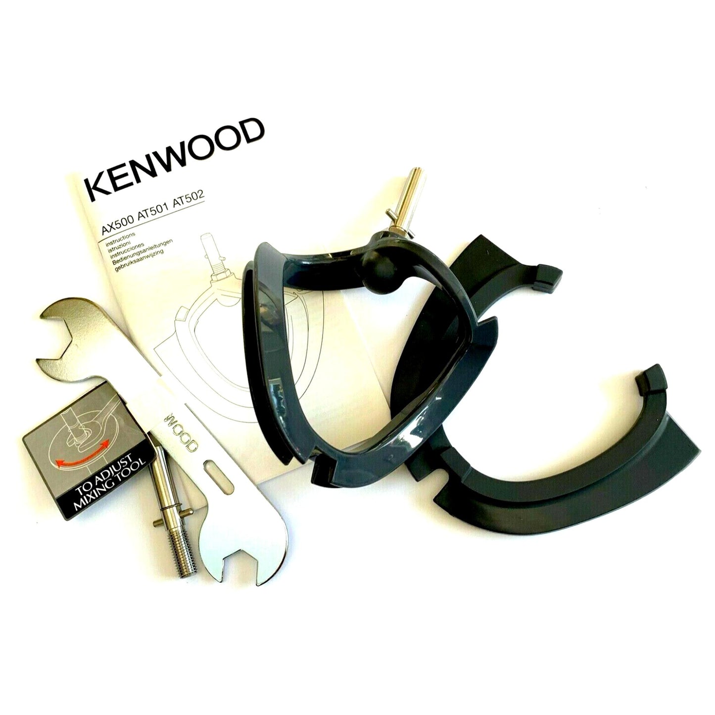 Chef Flexible Beater Mixer Tool - For KENWOOD AT501. Fits Models: See Description