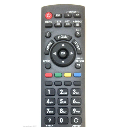Brand New Remote for Panasonic Viera 40CS520B LCD HD 1080p Smart TV, 40"