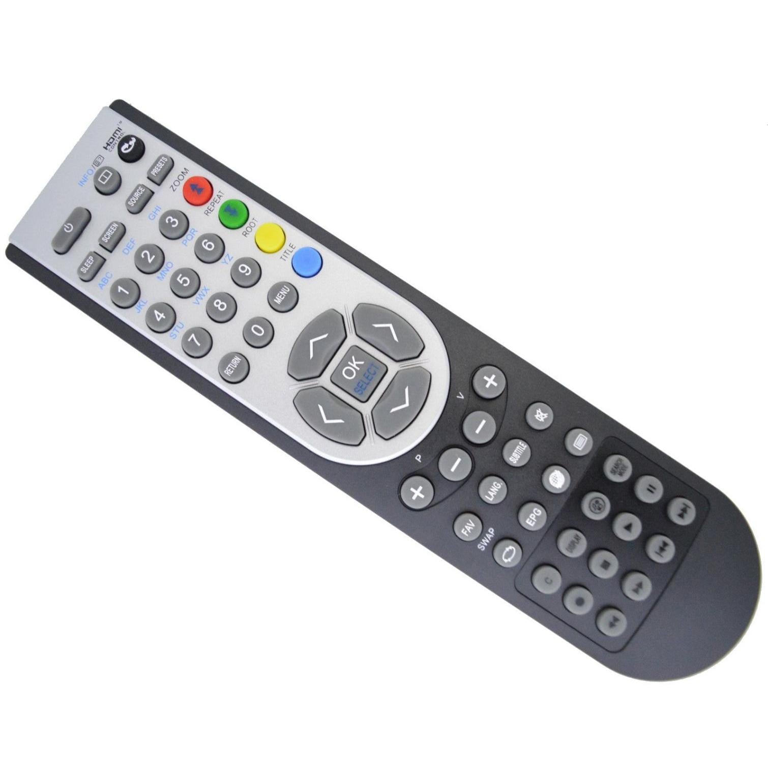 REPLACEMENT RC1900 For SANYO ALBA LUXOR GRUNDIG HITACHI ISIS TV REMOTE