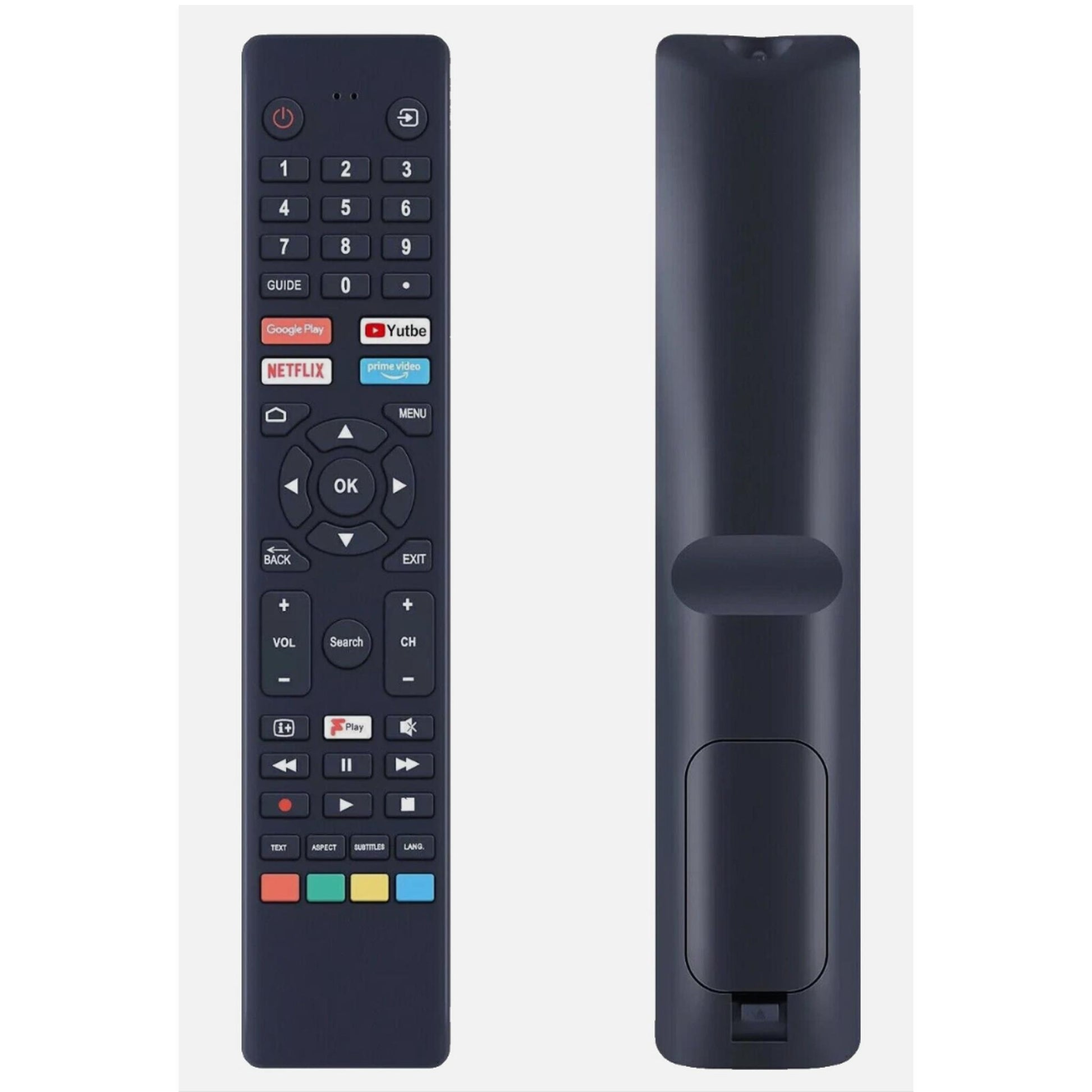 New Remote Control for Genuine Jvc LT-43CA790 Tv
