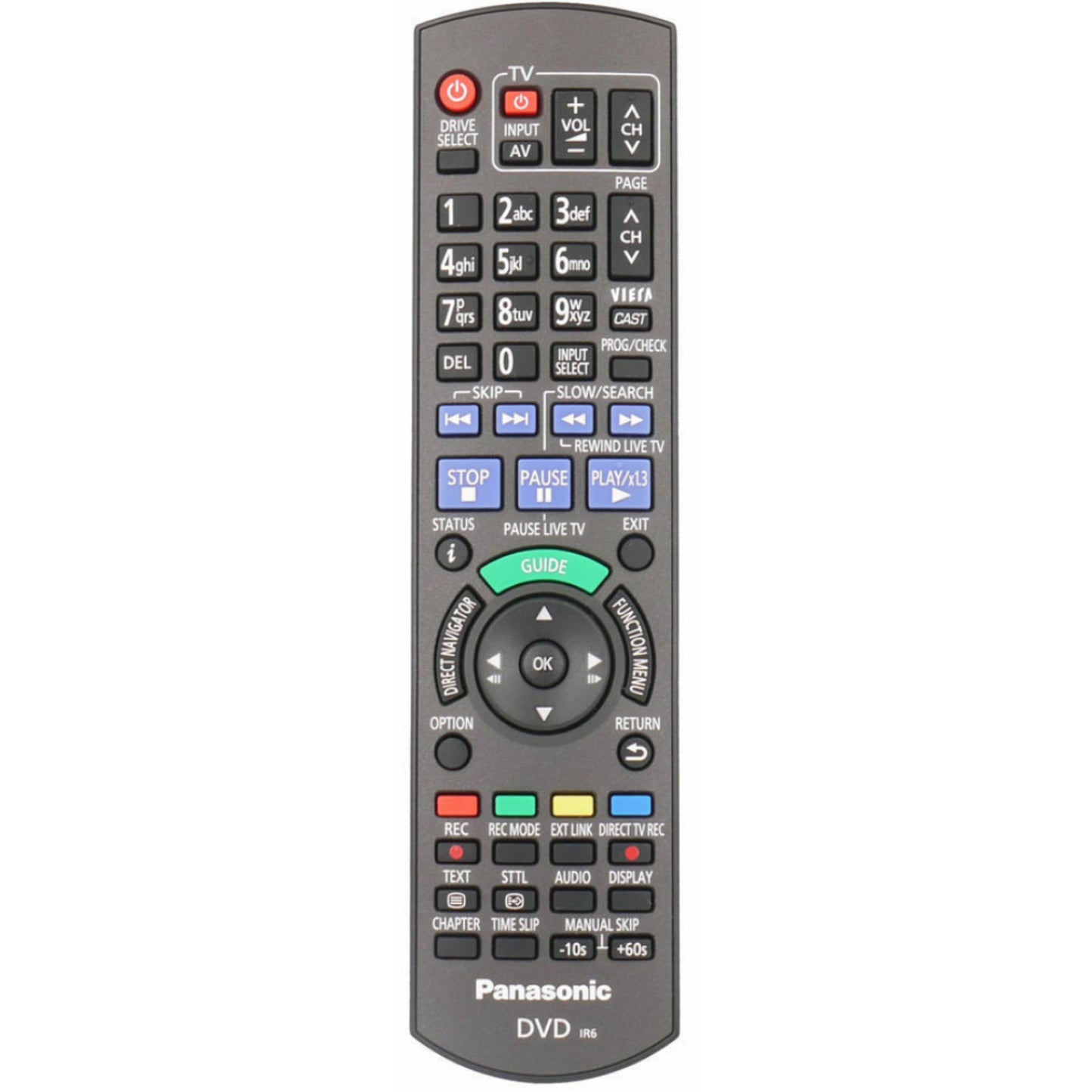 New Version Remote Control For Panasonic Models DMR-EX95V * DMR-EZ45V