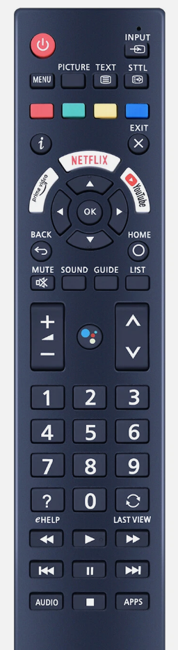New Genuine TV Remote For Panasonic Model = TX-43JX710E
