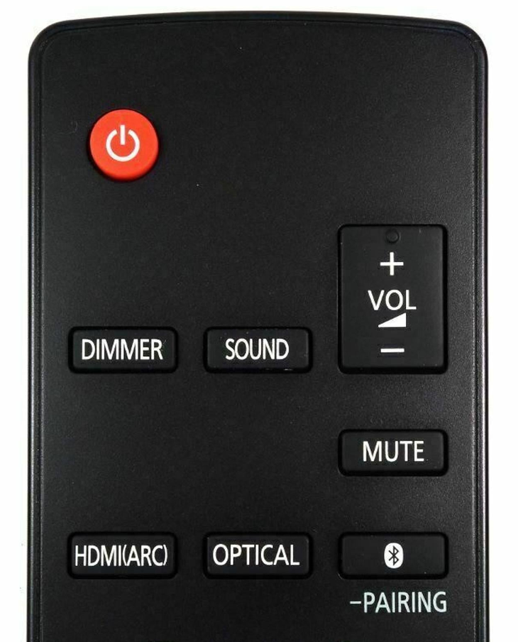 Genuine Soundbar System Remote Control For Panasonic SC-HTB200, SC-HTB208