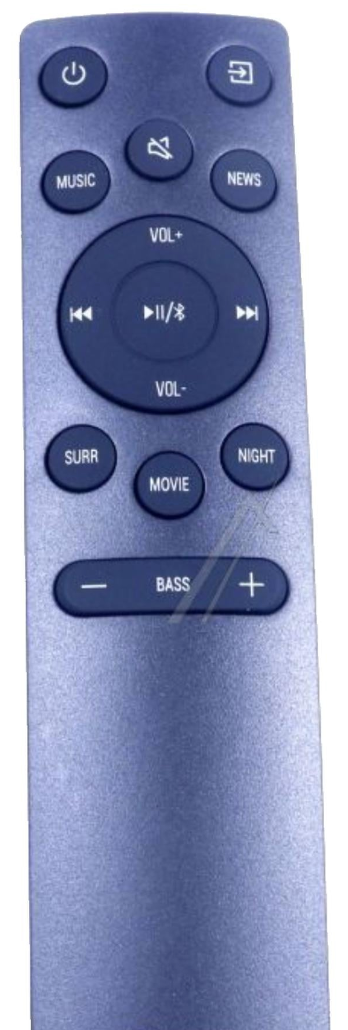 Remote Control FOR Hisense EN205GH1H HS205 Soundbar